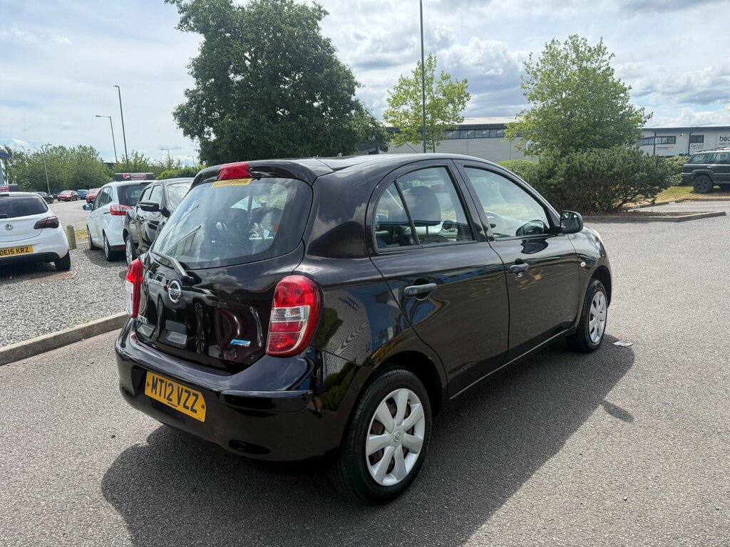 Nissan Micra 1.2 12V Visia Hatchback Euro 5 Black #5