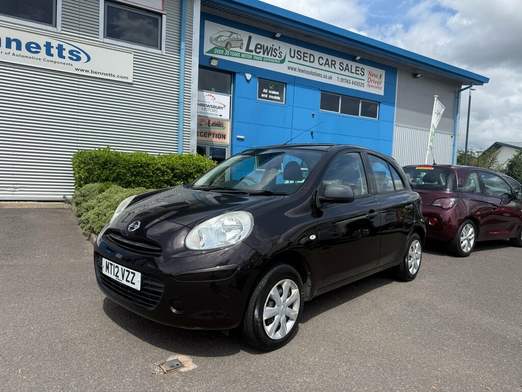 Nissan Micra 1.2 12V Visia Hatchback Euro 5 Black