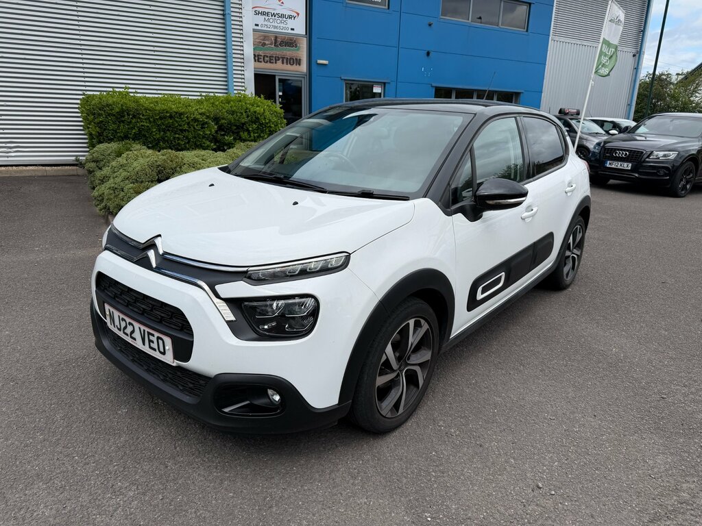 Citroen C3 1.2 Puretech Shine Plus Hatchback Manua White