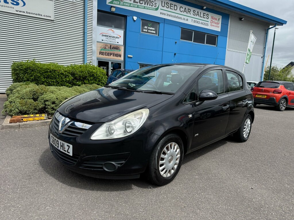 Vauxhall Corsa 1.2I 16V Life Hatchback 139 Gk Black