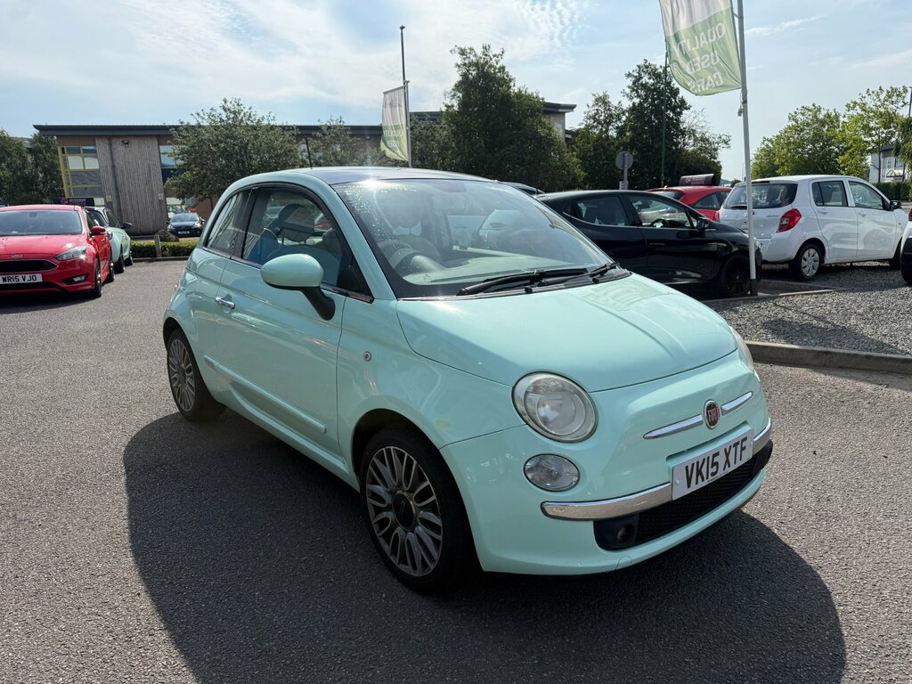 Fiat 500 1.2 Lounge Hatchback Euro 6 Ss Green #2