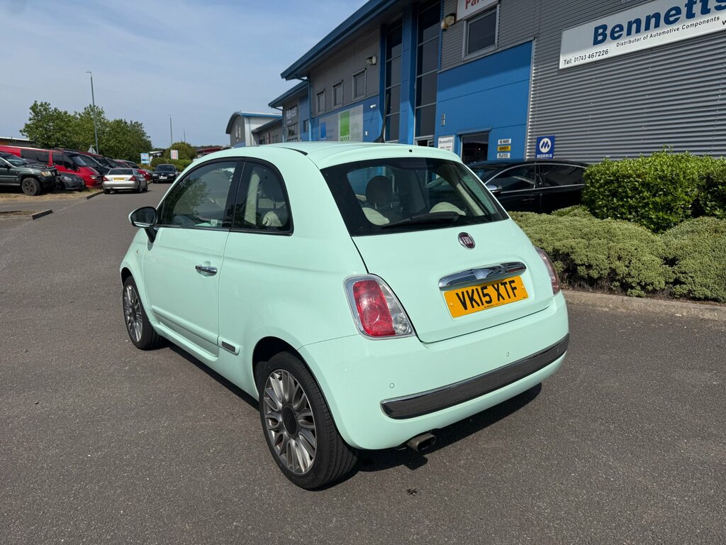 Fiat 500 1.2 Lounge Hatchback Euro 6 Ss Green #4