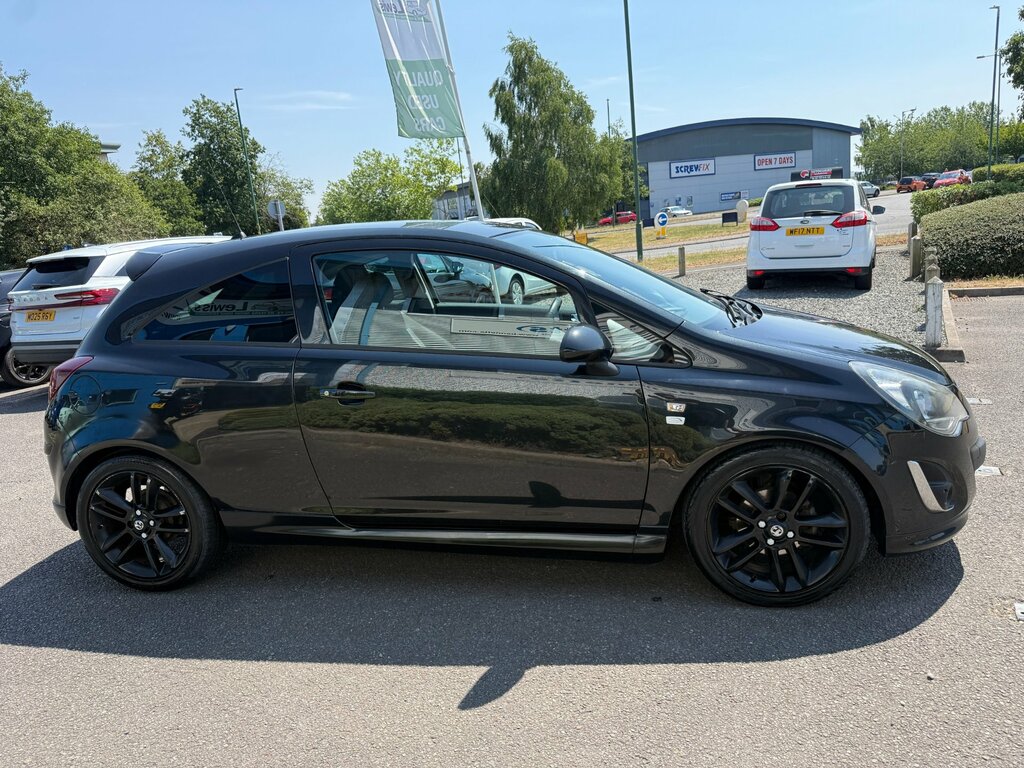 Vauxhall Corsa 1.2 16V Limited Edition Hatchback Manua Black #4