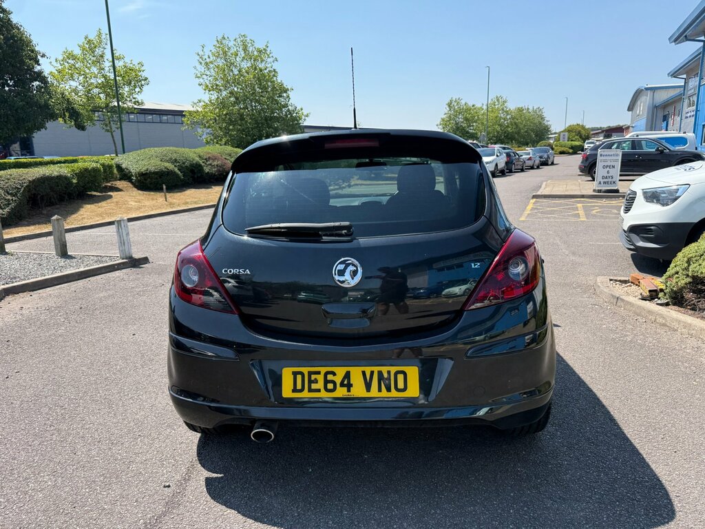 Vauxhall Corsa 1.2 16V Limited Edition Hatchback Manua Black #6