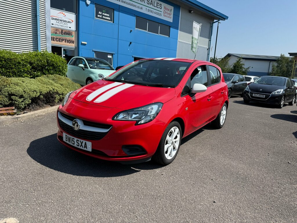 Vauxhall Corsa 1.2I Sting Hatchback Euro 6 70 Red
