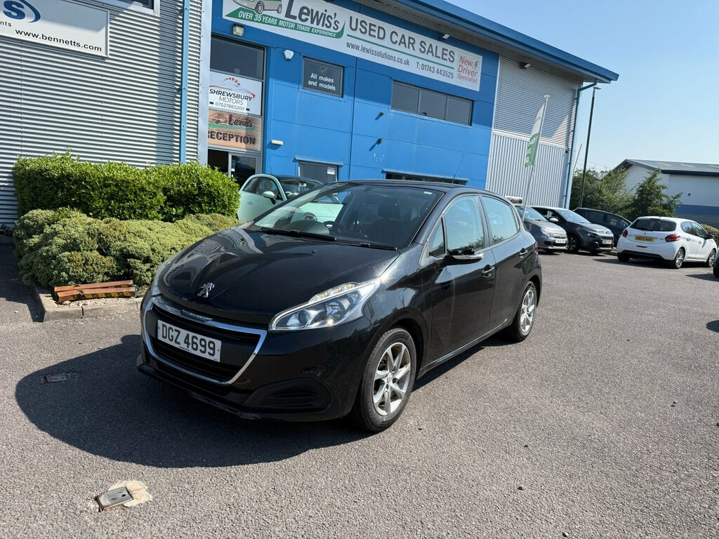 Peugeot 208 1.0 Puretech Active Hatchback Eu Black