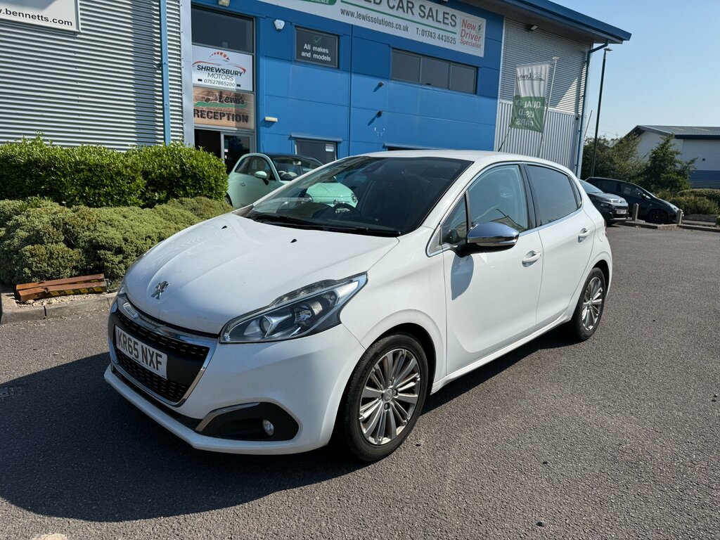 Peugeot 208 1.6 Bluehdi Allure Hatchback Eur White