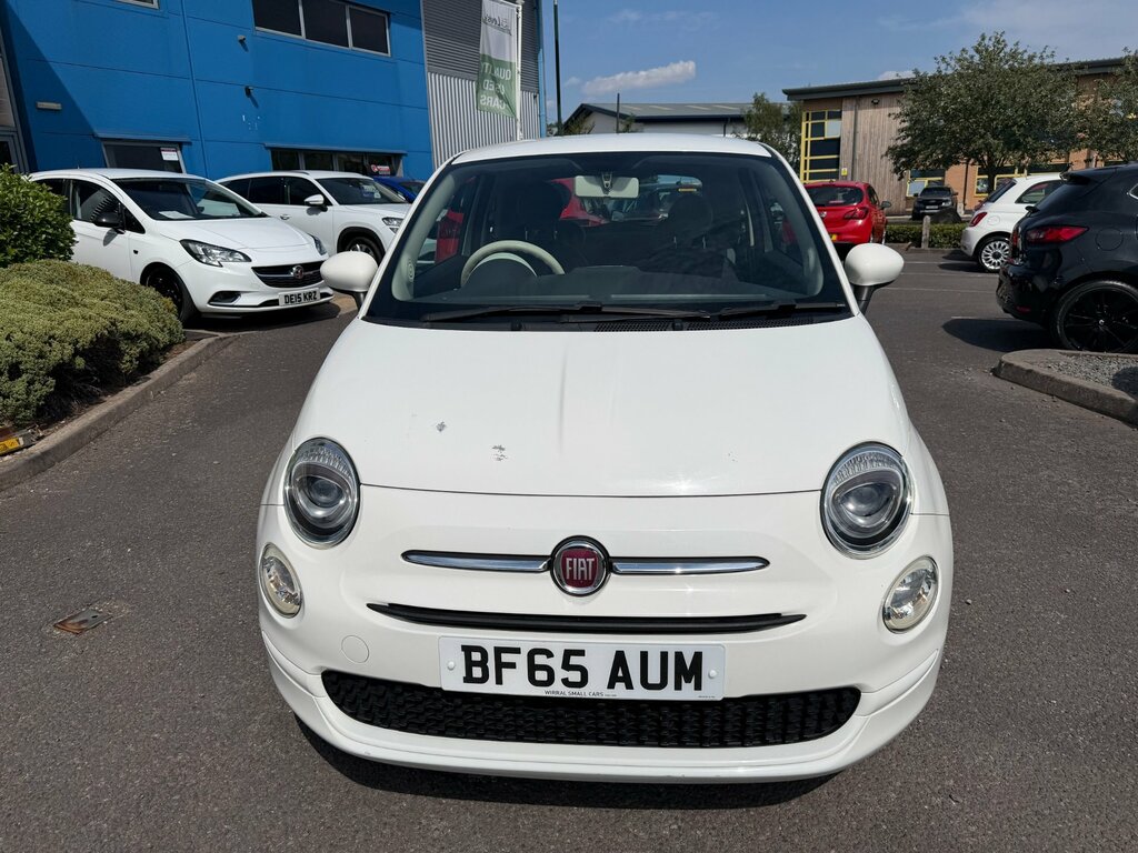 Fiat 500 1.2 Pop Star Hatchback Euro 6 S White #2