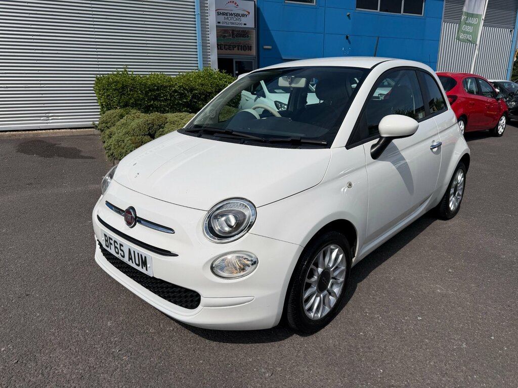 Fiat 500 1.2 Pop Star Hatchback Euro 6 S White