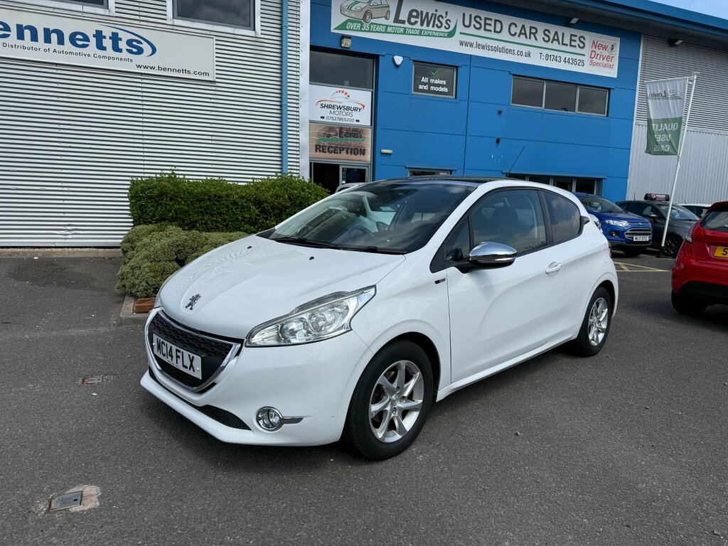 Peugeot 208 1.2 Vti Style Hatchback Euro 5 White