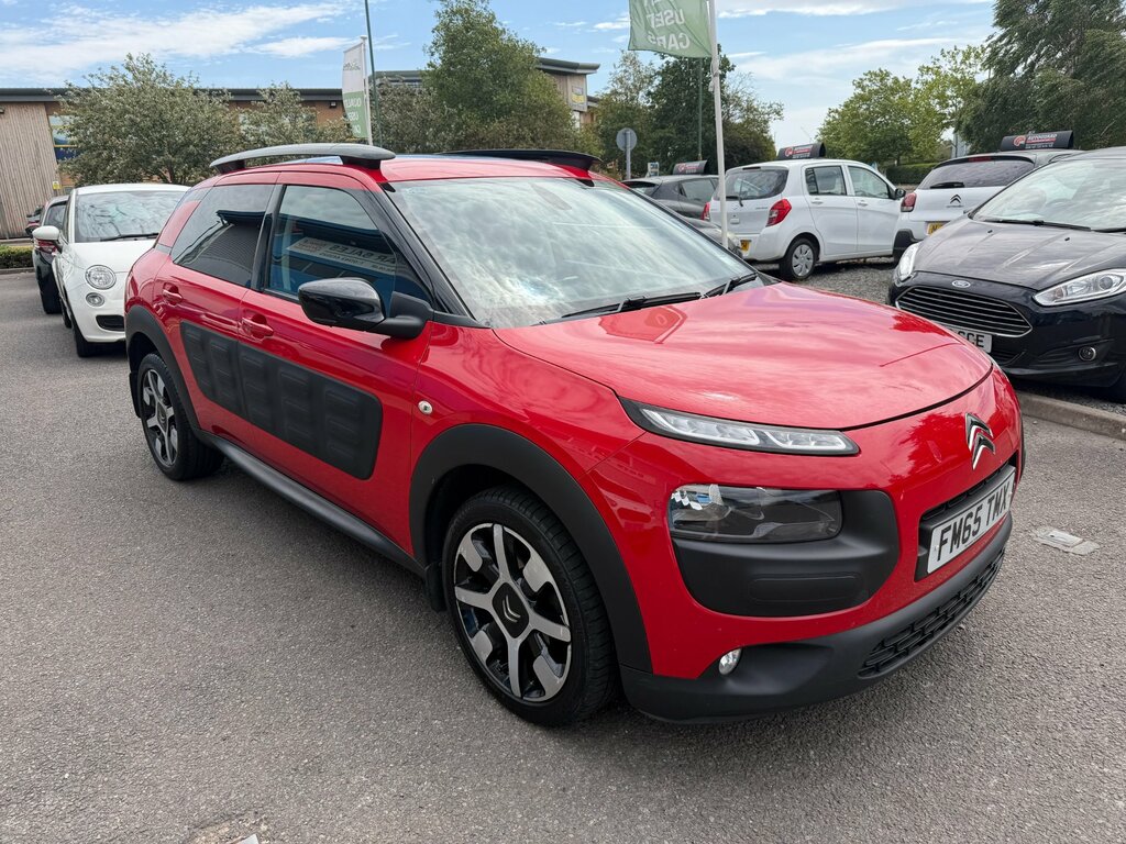Citroen C4 Cactus 1.2 Puretech Flair Hatchback Eur Red #3