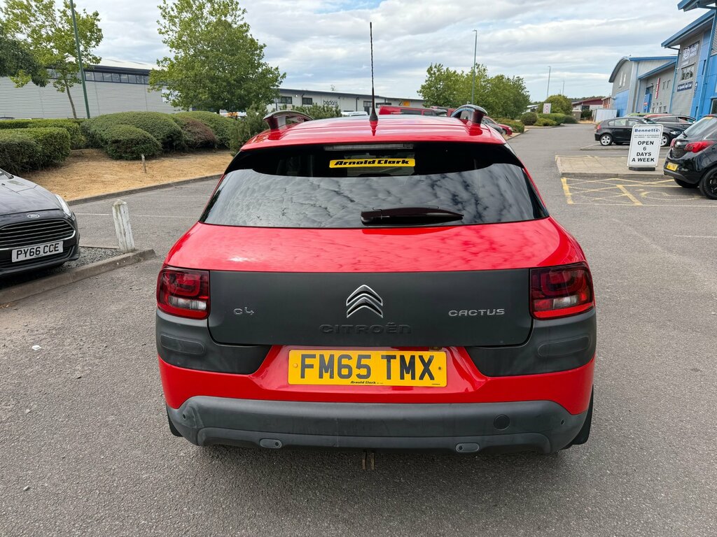Citroen C4 Cactus 1.2 Puretech Flair Hatchback Eur Red #6