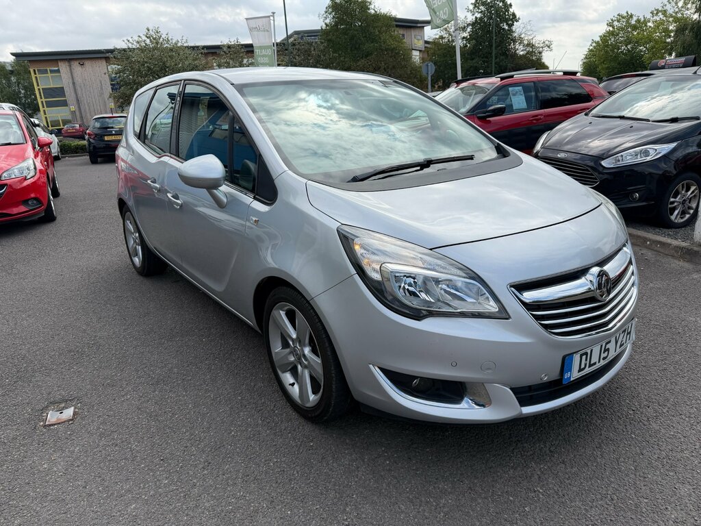 Vauxhall Meriva 1.4I Tech Line Mpv Euro 6 100 P Silver #3