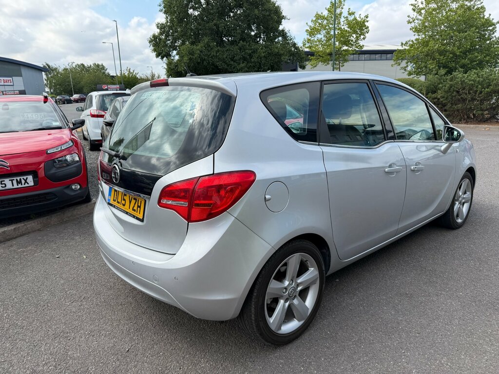 Vauxhall Meriva 1.4I Tech Line Mpv Euro 6 100 P Silver #4