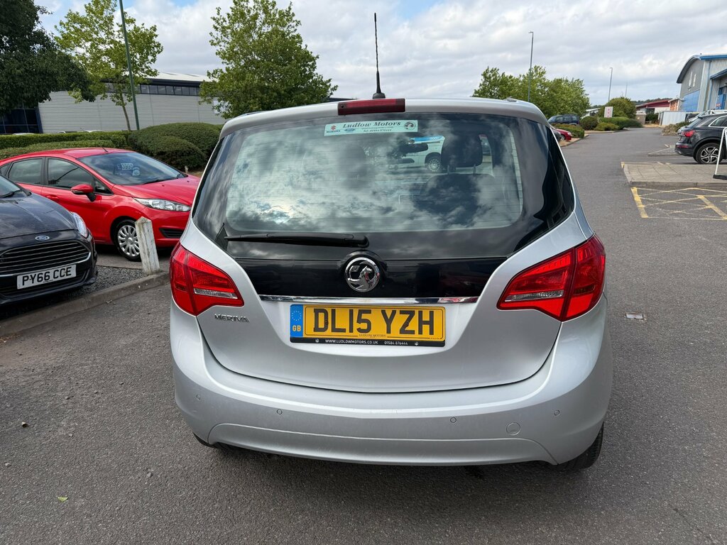Vauxhall Meriva 1.4I Tech Line Mpv Euro 6 100 P Silver #5