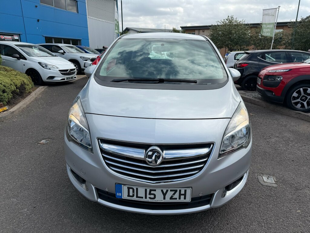 Vauxhall Meriva 1.4I Tech Line Mpv Euro 6 100 P Silver #2