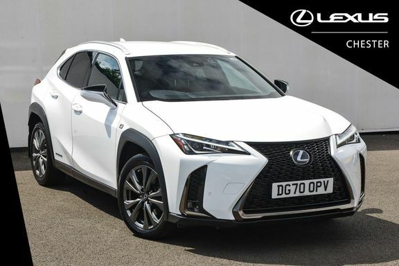 Lexus UX F Sport, Lex Driver Assist White