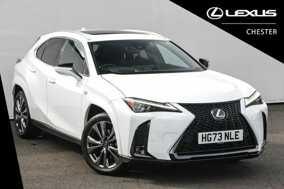 Lexus UX F Sport Takumi White