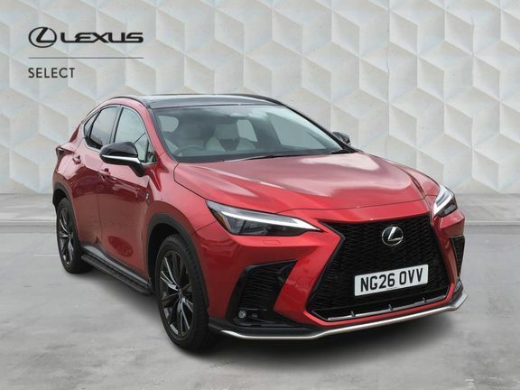 Lexus NX Nx450h F Sport Takumi Red