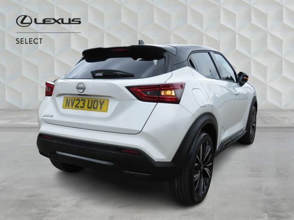 Nissan Juke 1.0 Dig-t Tekna Dct Euro 6 Ss NV23UOY White #3