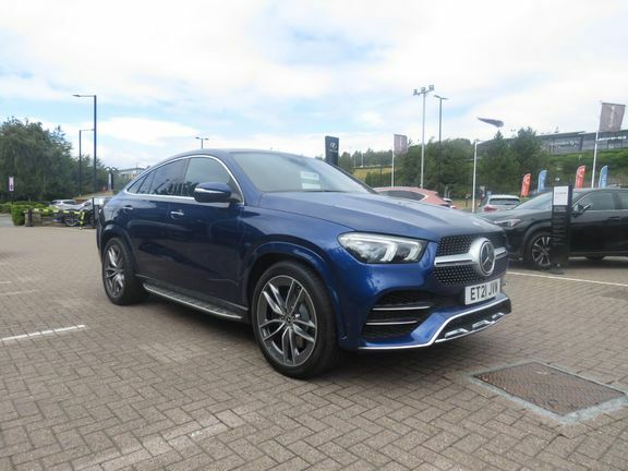 Mercedes-Benz GLE Coupe 2.9 Gle400d Amg Line Premium Plus Coupe G-tronic Blue