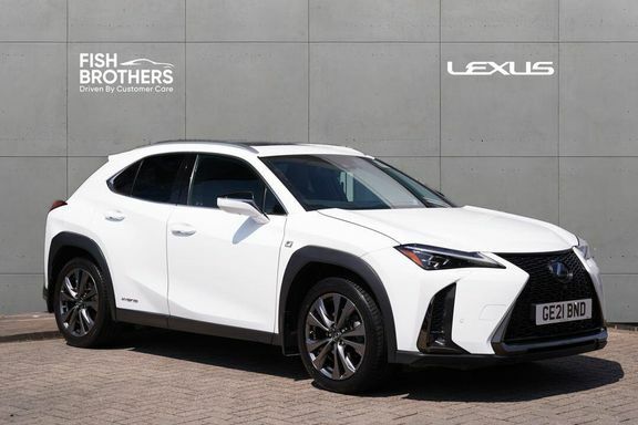 Lexus UX F Sport Takumi Pack E-four White