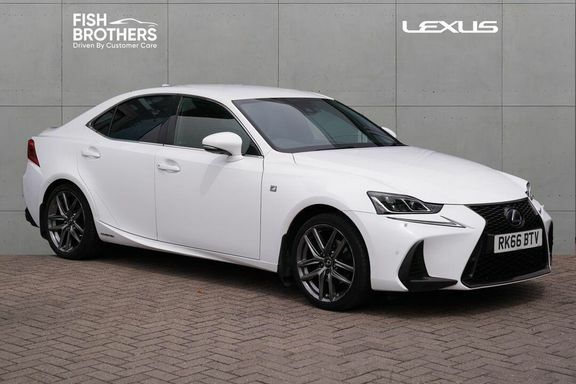 Lexus IS Is300h Fsport Lhr Pnavi White