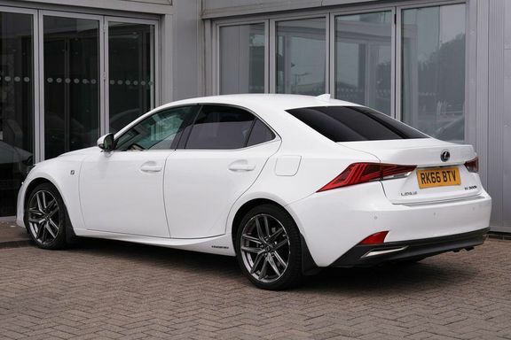 Lexus IS Is300h Fsport Lhr Pnavi White #2