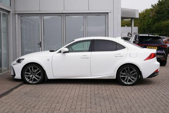Lexus IS Is300h Fsport Lhr Pnavi White #3