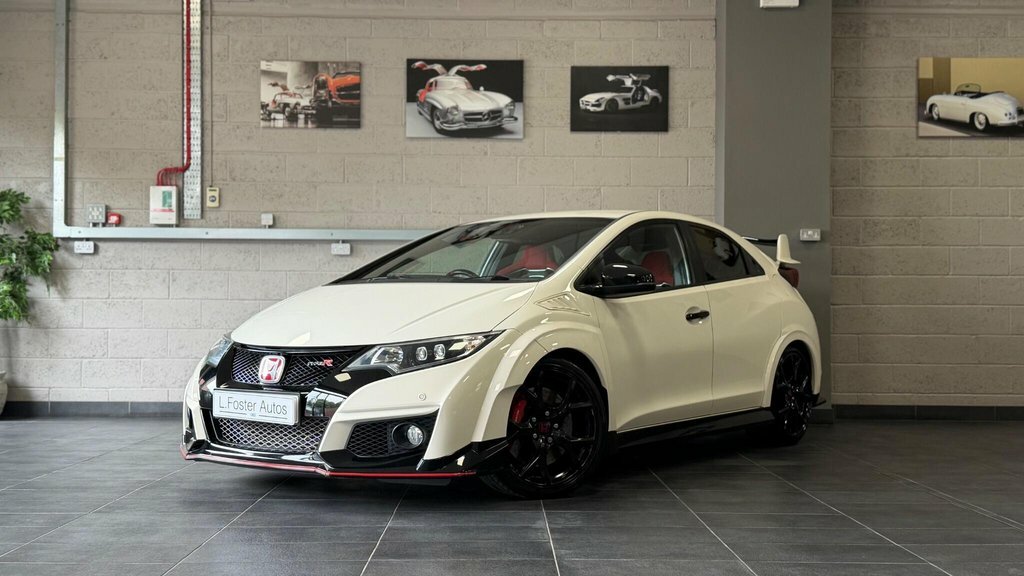 Honda Civic 2.0 I-vtec Type R Gt Euro 6 S S For Sale In White #3
