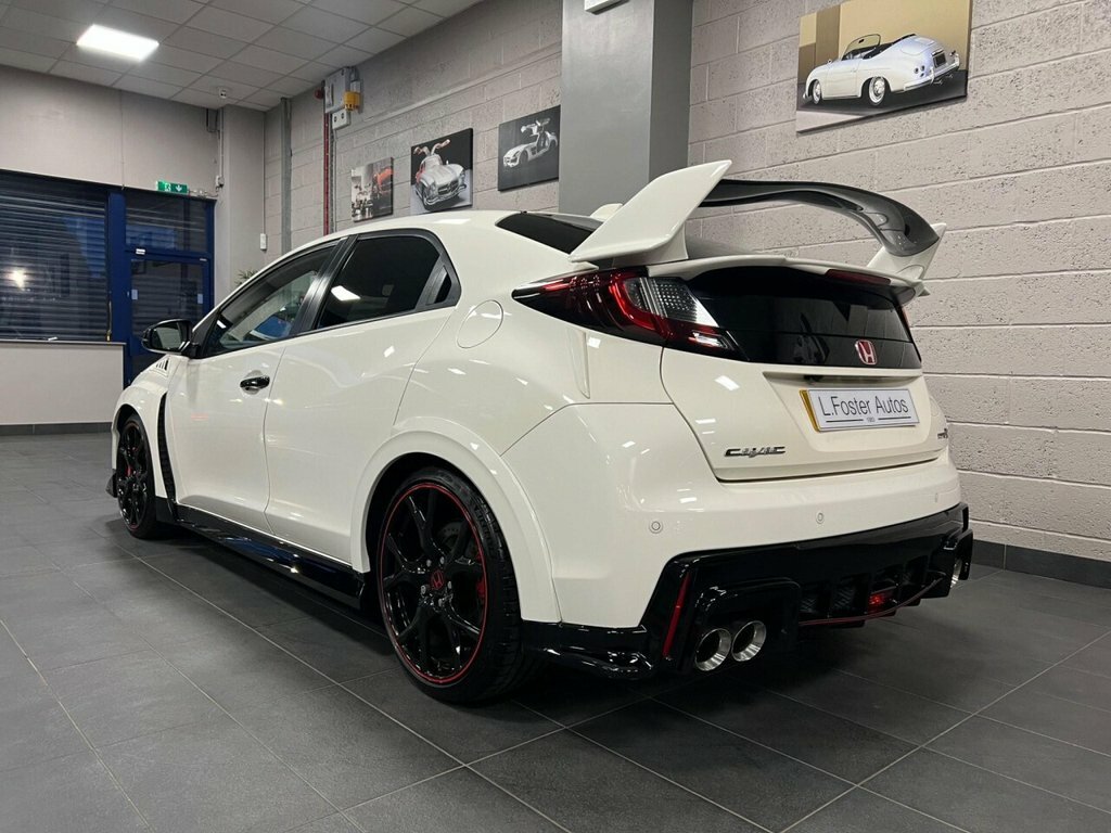 Honda Civic 2.0 I-vtec Type R Gt Hatchback E White #3