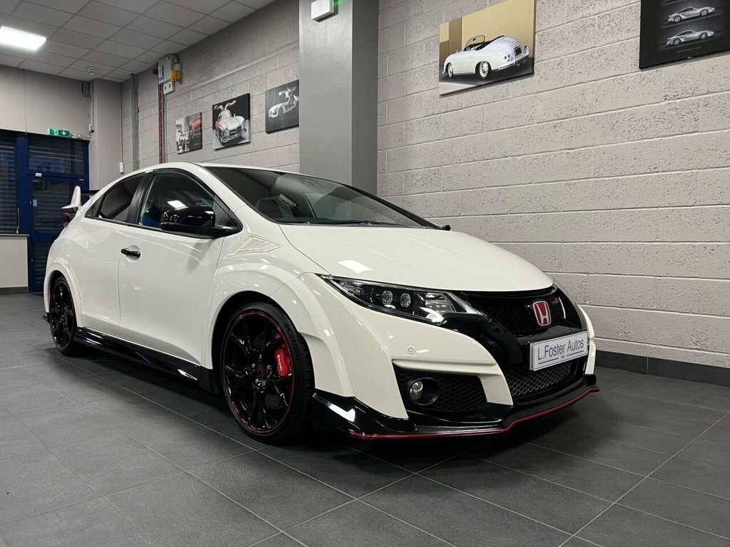 Honda Civic 2.0 I-vtec Type R Gt Hatchback E White #5