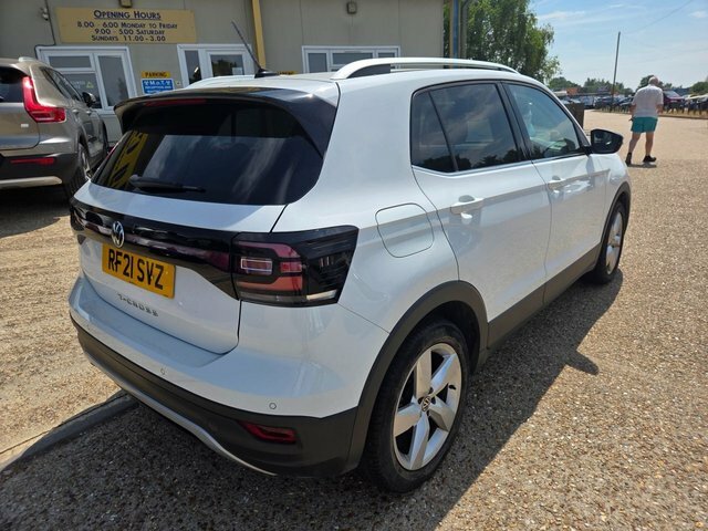 Volkswagen T-Cross Tsi Sel Suv White #5