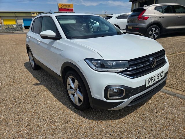 Volkswagen T-Cross Tsi Sel Suv White #2