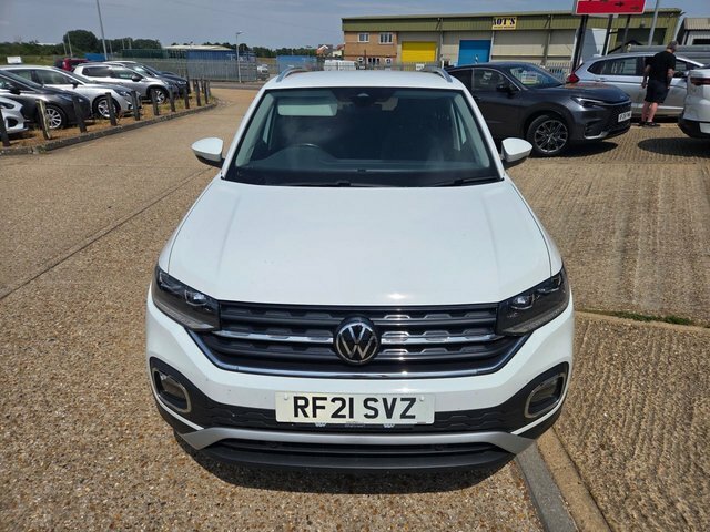Volkswagen T-Cross Tsi Sel Suv White #3