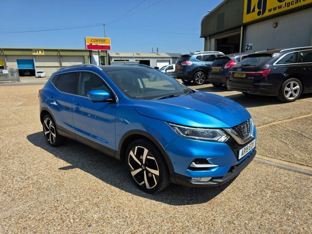 Nissan Qashqai Dig-t Tekna Suv AR19EOV Blue #4