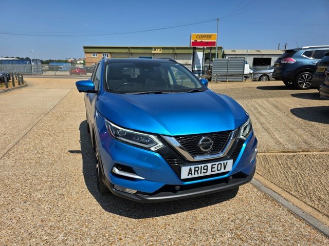 Nissan Qashqai Dig-t Tekna Suv AR19EOV Blue #6