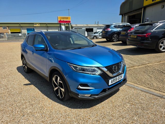 Nissan Qashqai Dig-t Tekna Suv AR19EOV Blue #5