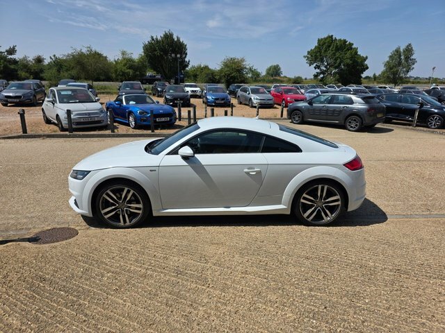 Audi TT Tfsi S Line Coupe White #5