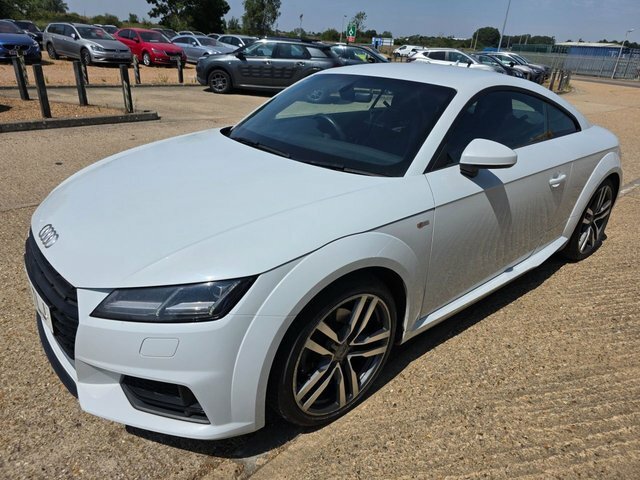 Audi TT Tfsi S Line Coupe White #4