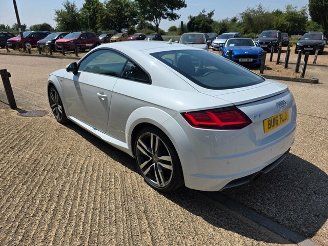 Audi TT Tfsi S Line Coupe White #6