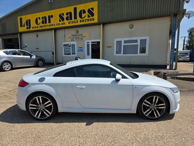 Audi TT Tfsi S Line Coupe White
