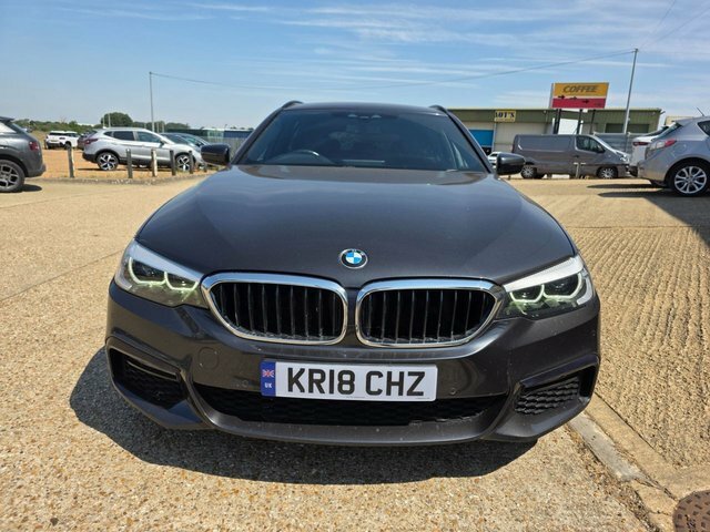 BMW 5 Series 520I M Sport Touring Grey #3