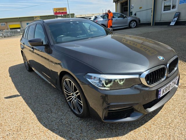 BMW 5 Series 520I M Sport Touring Grey #2
