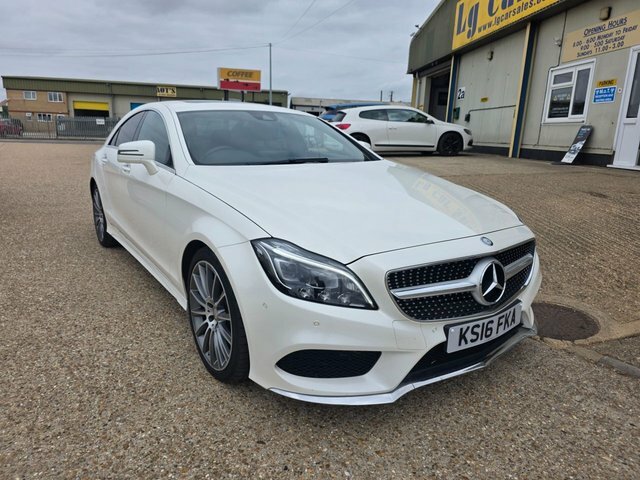 Mercedes-Benz CLS Cls350d V6 Amg Line White #2