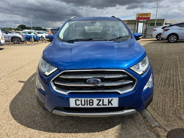 Ford Ecosport Ecoboost Titanium Suv CU18ZLK Blue #3