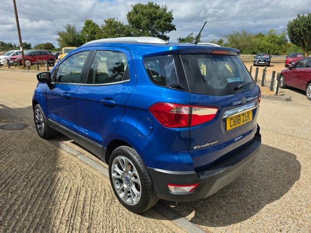 Ford Ecosport Ecoboost Titanium Suv CU18ZLK Blue #6