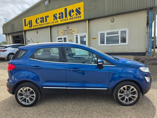 Ford Ecosport Ecoboost Titanium Suv CU18ZLK Blue