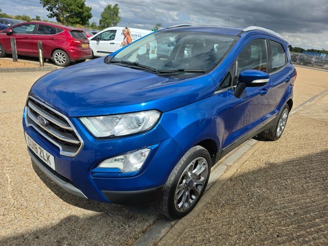 Ford Ecosport Ecoboost Titanium Suv CU18ZLK Blue #4