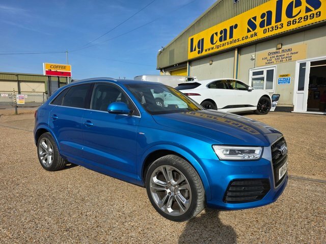 Audi Q3 Tdi S Line Plus Blue #3